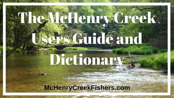 mchenry creek fishers users guide